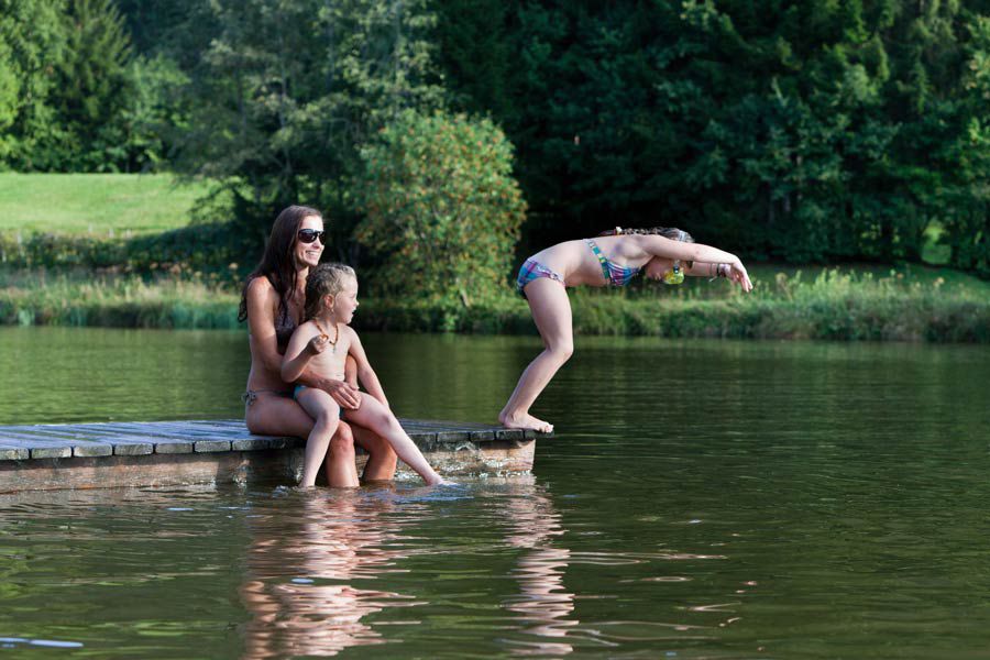 Moorbad Lauchsee in Fieberbrunn – Badesee